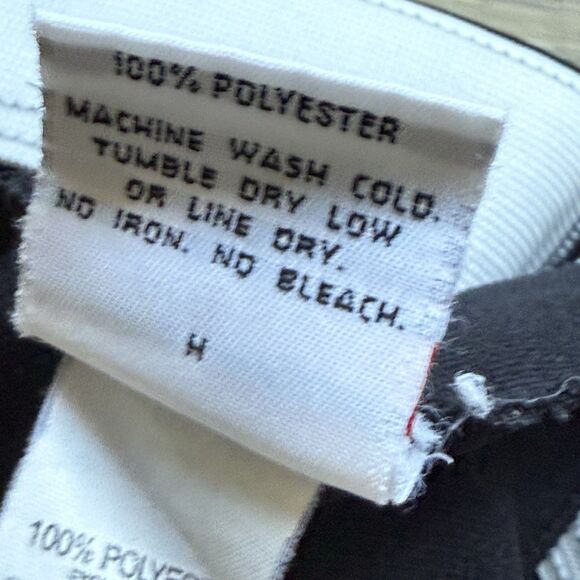 Vintage Wilson Shorts Men XL 70s 80s Football Coach Gym PE Black USA Costume - Picture 9 of 9